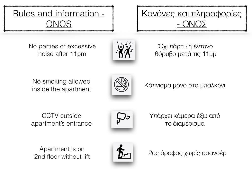 Onos - 2 Bedroom 2 Bathroom Penthouse With Terrace In Old Town Kalamata Zewnętrze zdjęcie